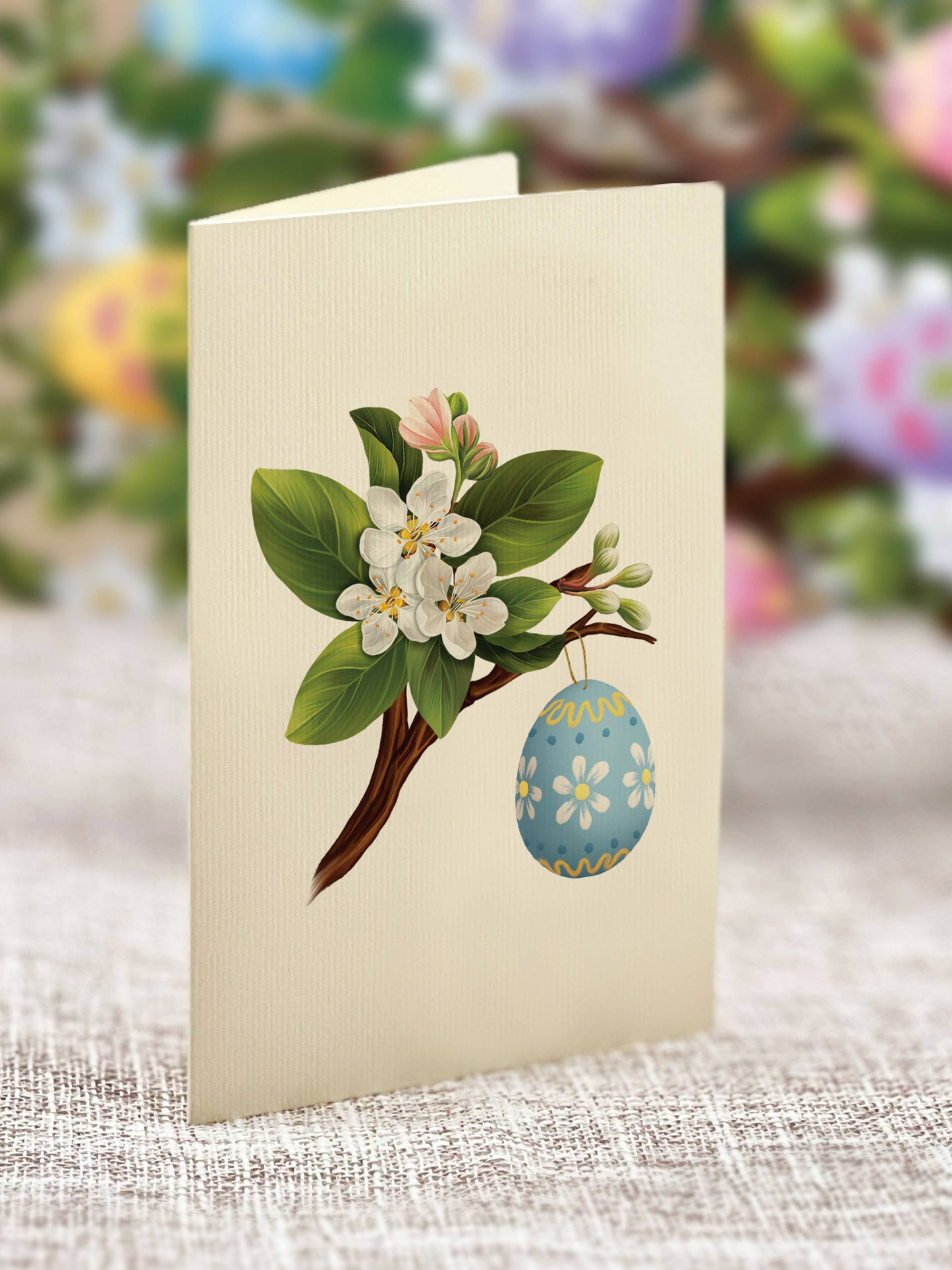 Easter Egg Tree (8 Pop-up Greeting Cards)