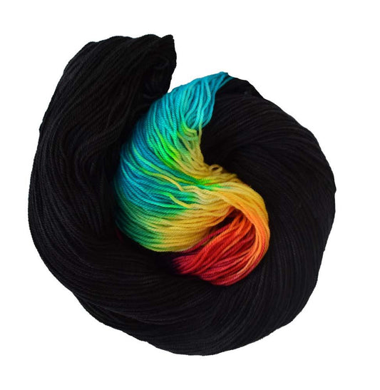Wonderland Yarns & Frabjous Fibers - Mary Ann Colorburst