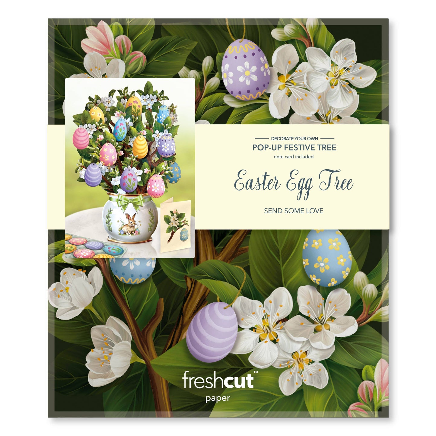 Easter Egg Tree (8 Pop-up Greeting Cards)