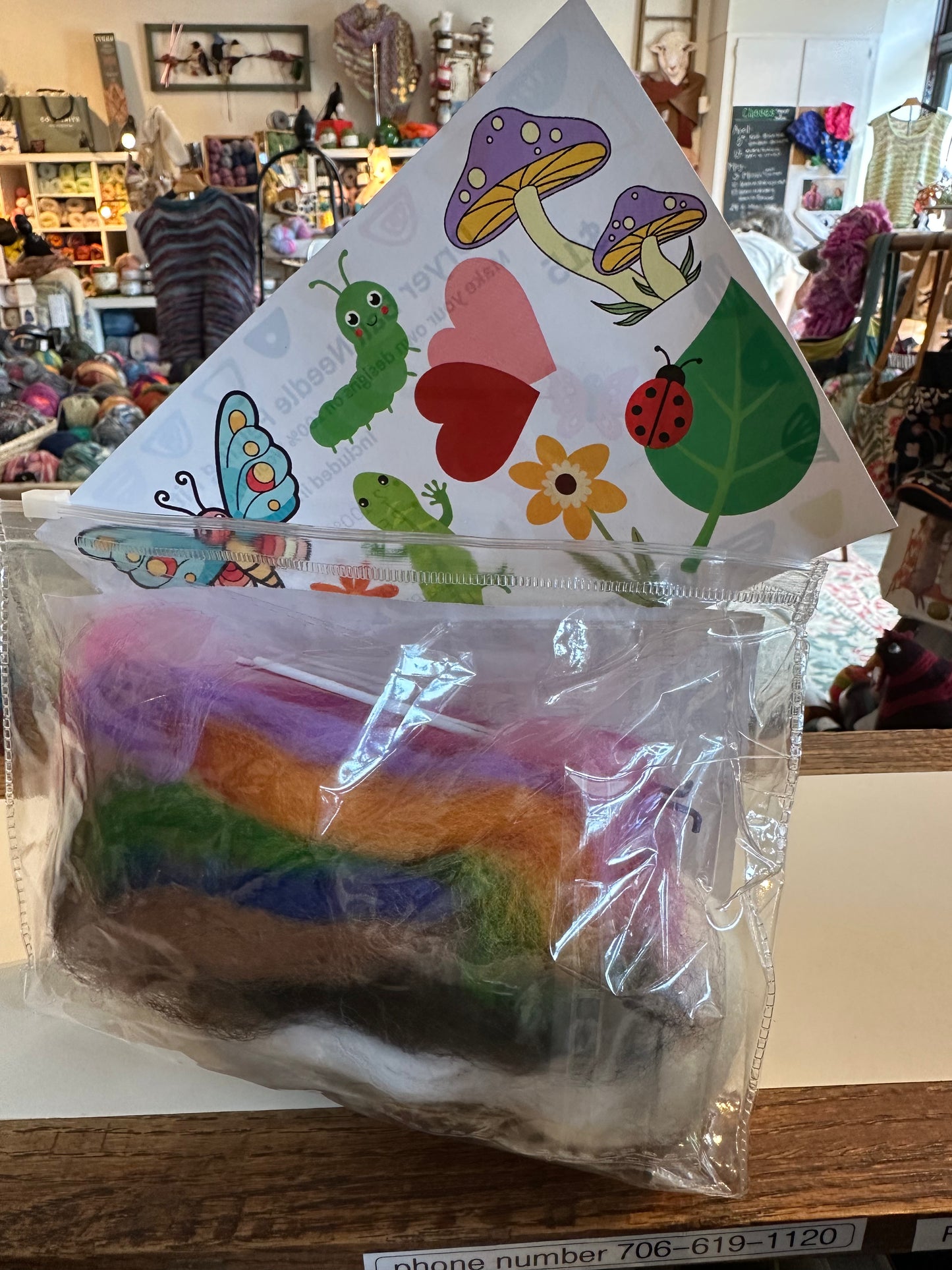 Dryer Ball Needle Felting Kit