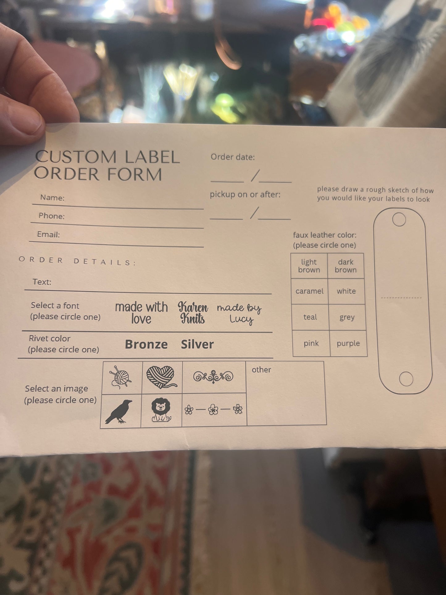 Nectar Handmade-custom labels by Stephanie McDonough