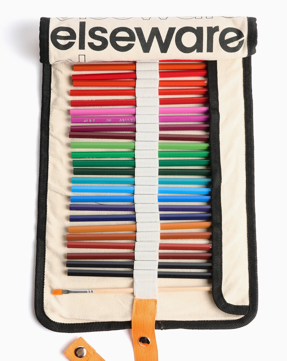 Elseware watercolor pencils rollup