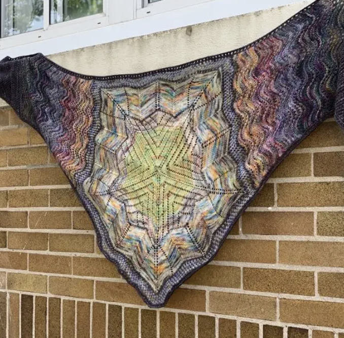 Koigu-Supernova Shawl kit