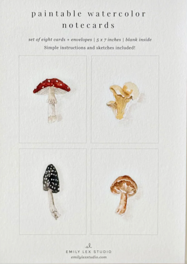 Emily Lex Studio - Paintable Notecards