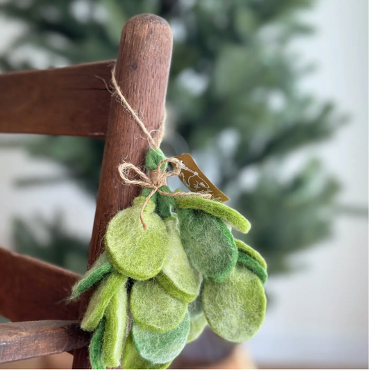 Felt Ornament - Mistletoe Sprig