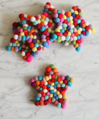 Felt Coasters - Set of 4