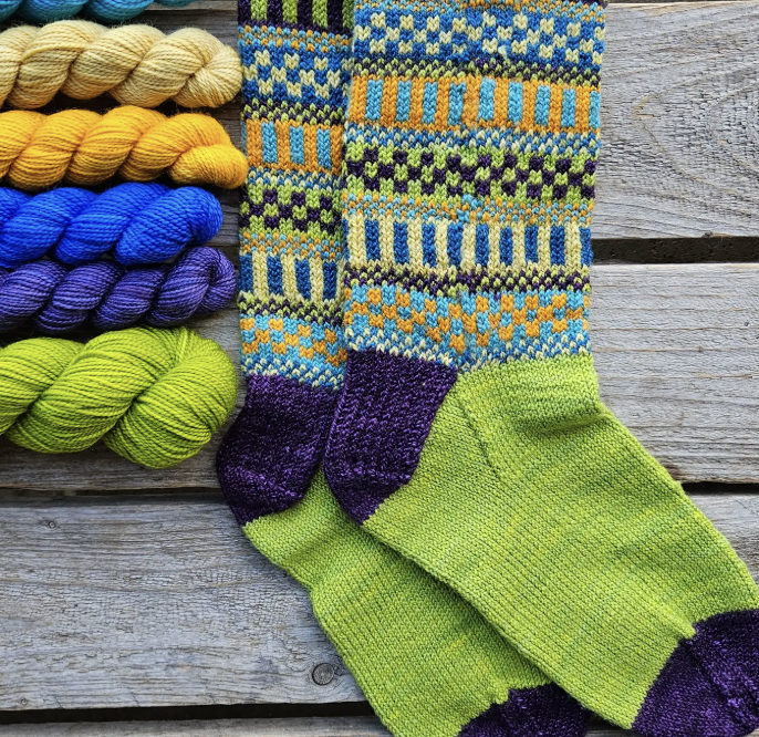 Koigu-Wam Up with Color Sock Kit