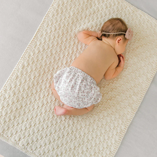 Appalachian Baby Design - Stair Step Baby Blanket Kit - Hello Baby Collection