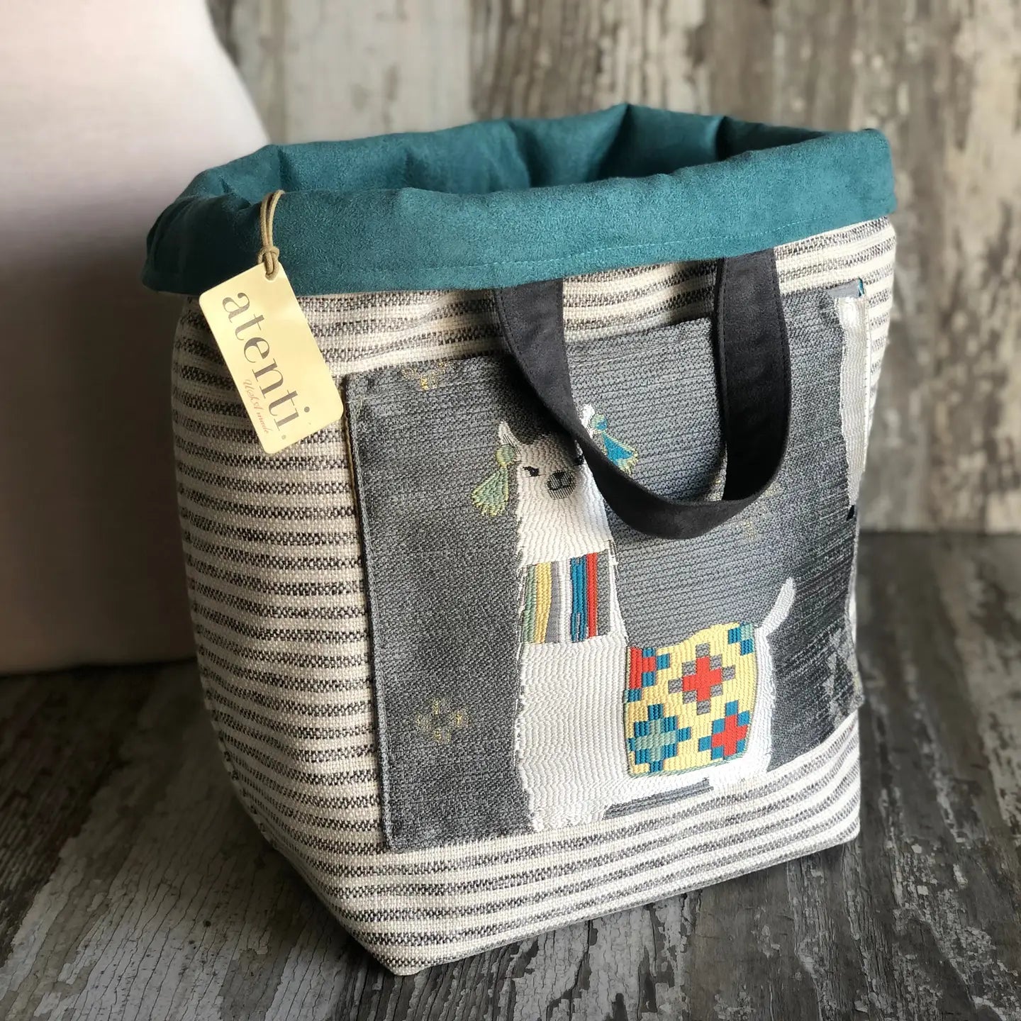 Atenti - Mamallama Gray Hope Basket