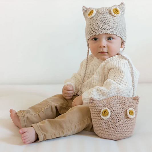 Appalachian Baby Design - Crochet Owl Hat and Toy Kit