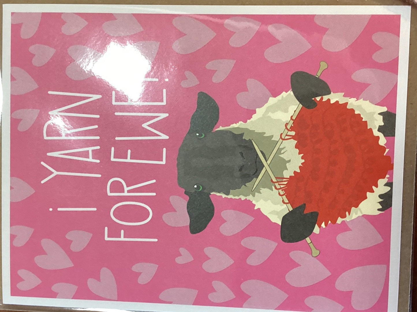 I Yarn for Ewe card