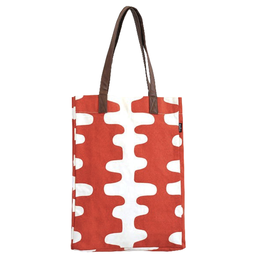 Maika-Market Tote, Echo Tangerine
