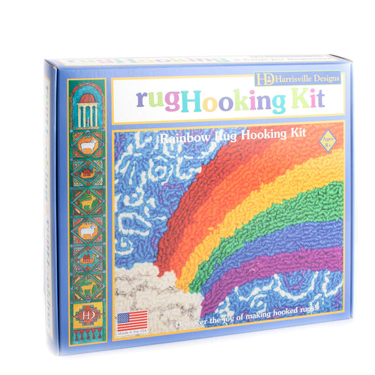 Harrisville Designs - Rug Hooking Kit, Rainbow
