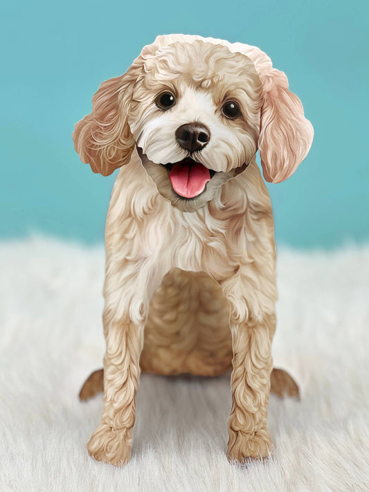 Fresh Cut Pop Up Pup - Poodle
