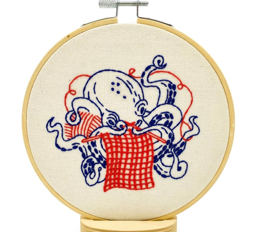Hook Line & Tinker Embroidery Kits