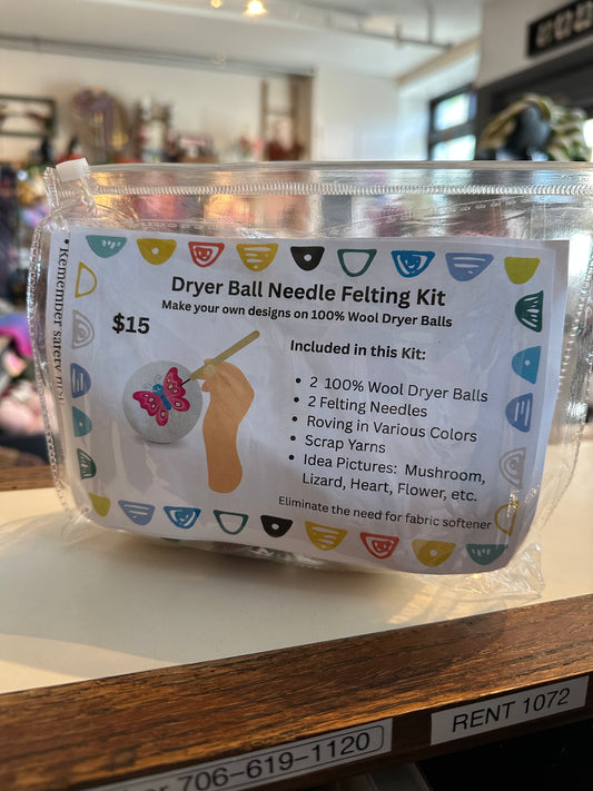 Dryer Ball Needle Felting Kit