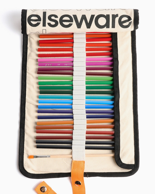 Elseware watercolor pencils rollup
