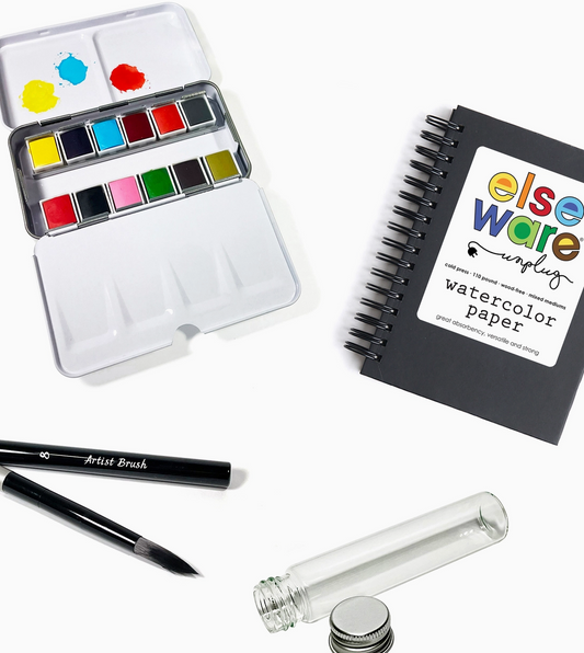 Elseware watercolors To-Go Kit