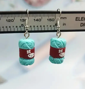 Earrings - Three Crows Fiber