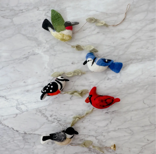 Felt American Bird Garland