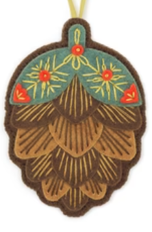 Kiriki Felt Ornaments