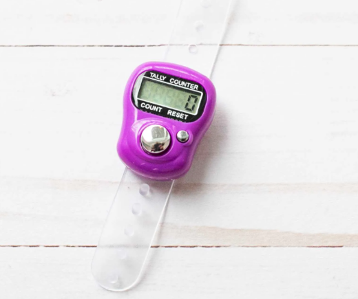 Fox and Pine Ring Row Counter