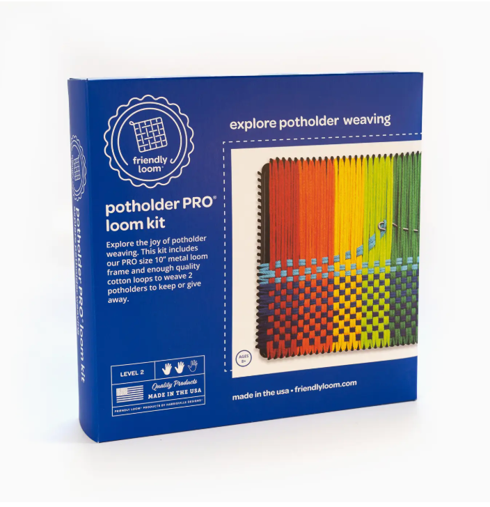 Harrisburg Designs-Friendly Loom-potholder PRO loom kit