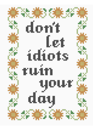 Subversive Cross Stitch Kits
