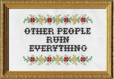 Subversive Cross Stitch Kits