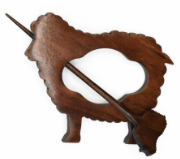 Lykke- Handcrafted Shawl Pin