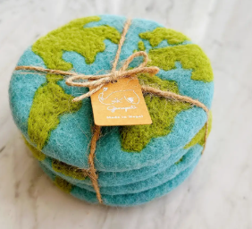 Felt Coasters - Set of 4