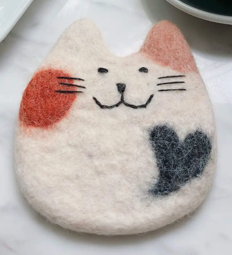 Felt Coasters - Set of 4