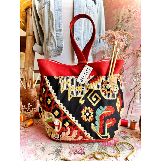 Atenti-Sew Crewel Tall Caddy-B16SC