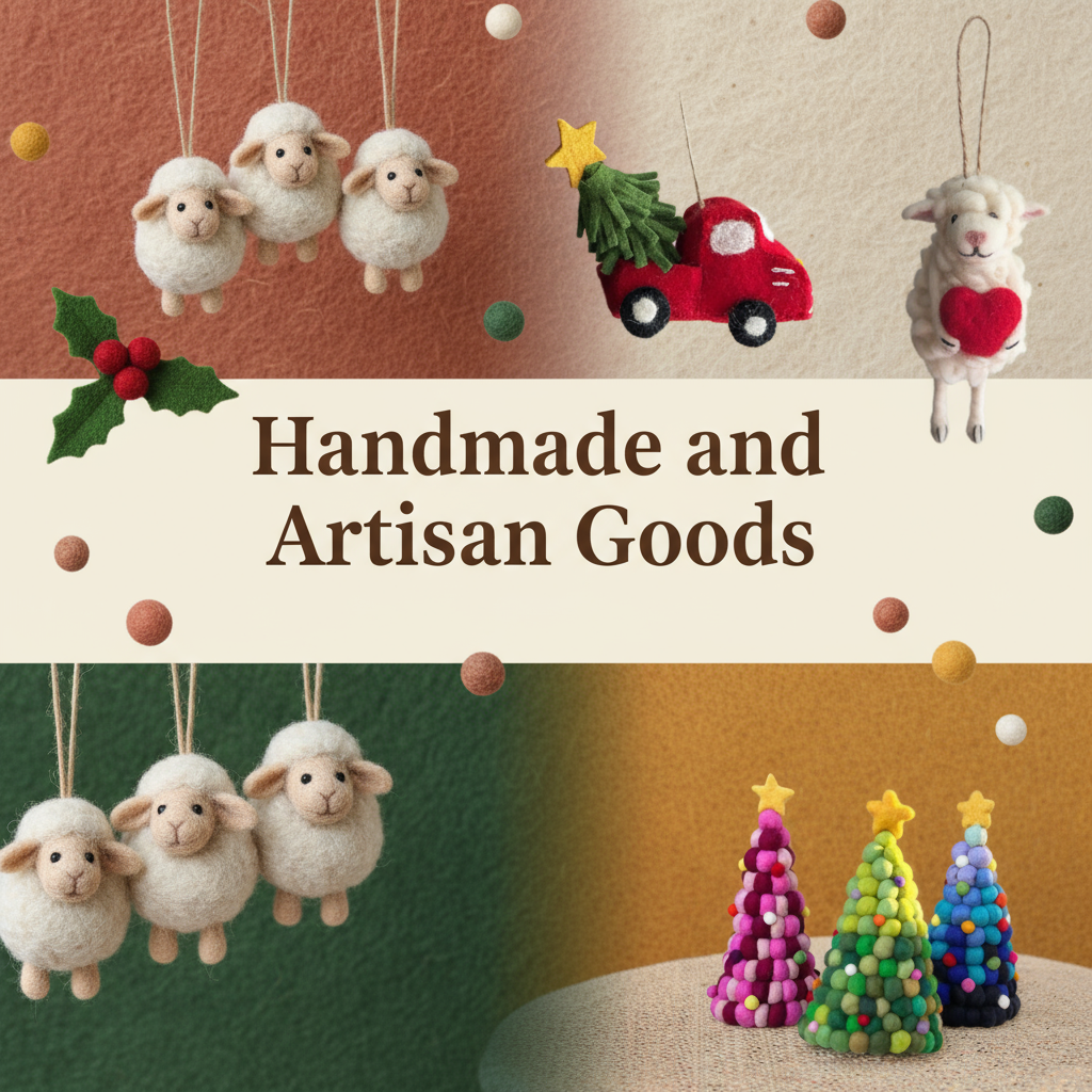 Handmade and Artisan Goods Banner