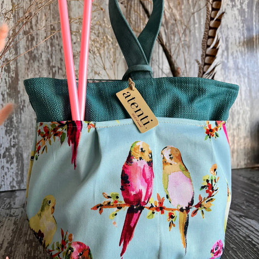 Atenti - Knitting and Crochet Organizer Project Bag: Miss Honey Tall Caddy