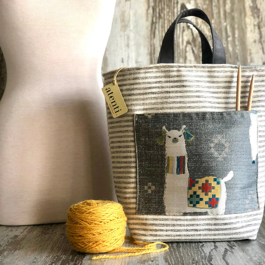 Atenti - Mamallama Gray Hope Basket