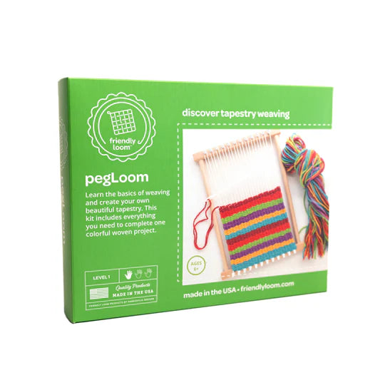 Harrisville Designs - Discover Weaving: Peg Loom