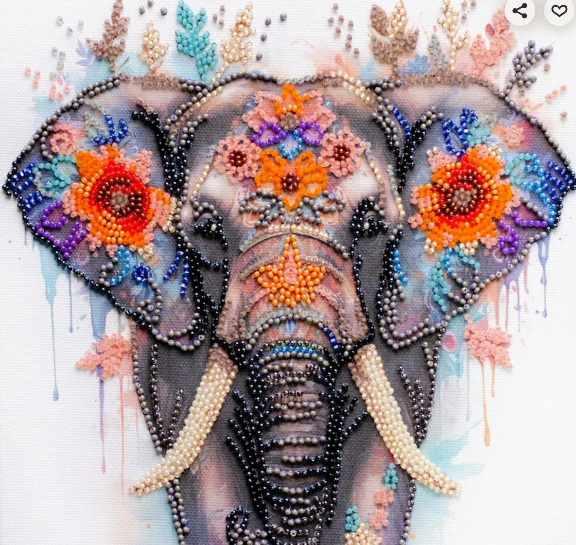 Abris Art - Mid-sized Bead Embroidery Kit